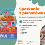 Spotkania z planszówkami w nowej odsłonie