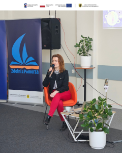 Spotkanie autorskie z Olą Degórską w Pomorskiej Bibliotece Pedagogicznej w Gdańsku