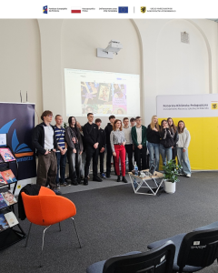 Spotkanie autorskie z Olą Degórską w Pomorskiej Bibliotece Pedagogicznej w Gdańsku