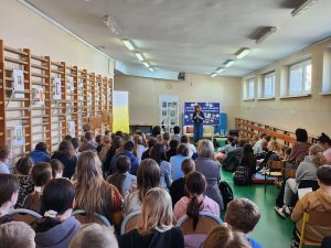 spotkania autorskie z Barbarą Kosmowską dla uczniów