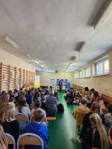 spotkania autorskie z Barbarą Kosmowską dla uczniów