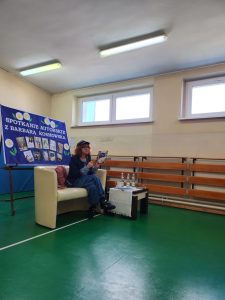spotkania autorskie z Barbarą Kosmowską dla uczniów