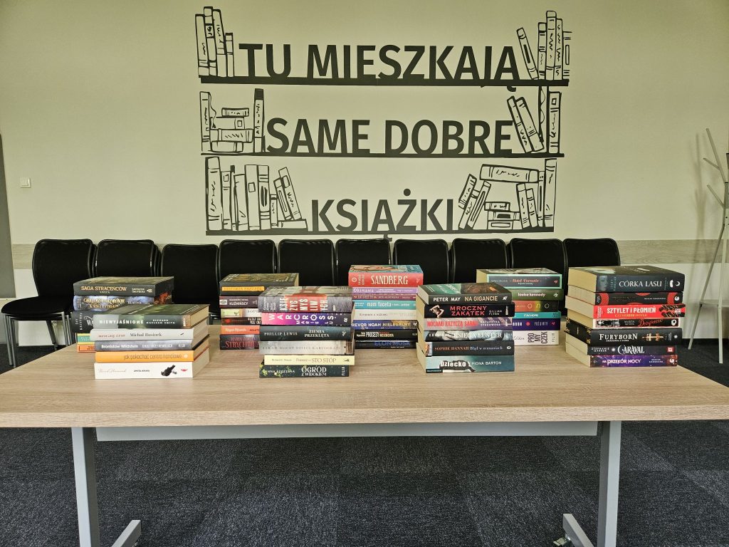 książki, które rozdamy mieszkańcom Gdańska