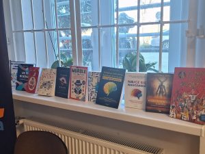 książki zakupione w ramach warsztatów