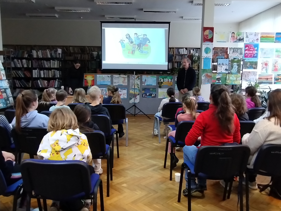 warsztaty literackie w bibliotece pedagogicznej