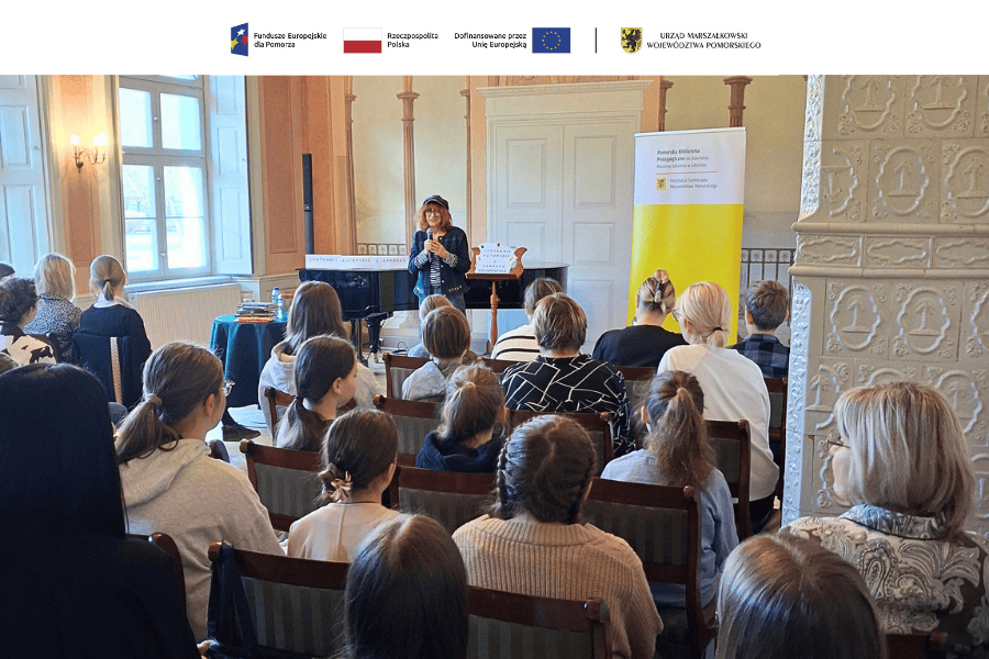 spotkanie autorskie z Barbarą Kosmowską dla uczniów