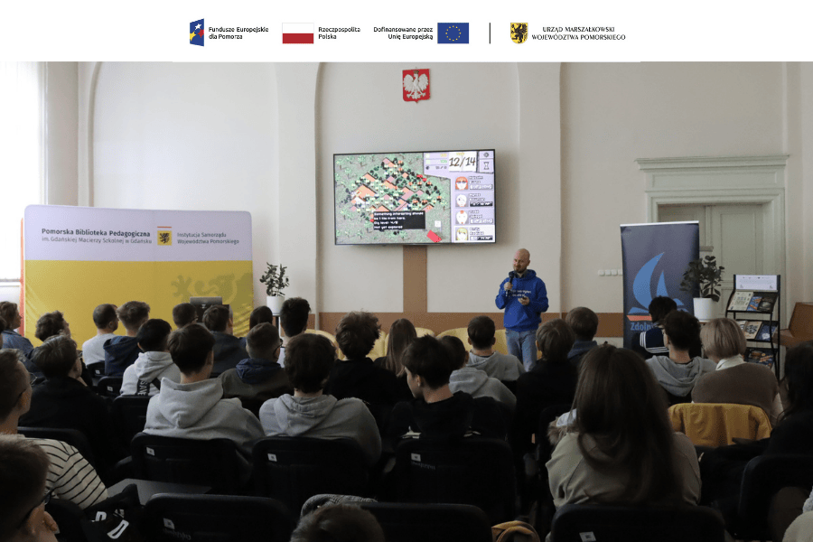 Spotkanie z dr. Wacławem Kulczykowskim w bibliotece