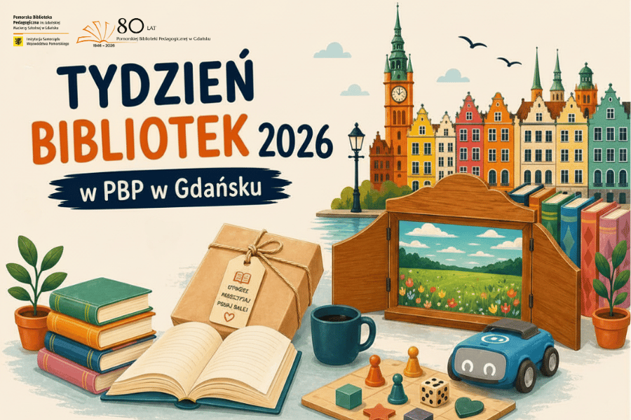 Tydzień Bibliotek 2026 w bibliotece pedagogicznej w Gdańsku