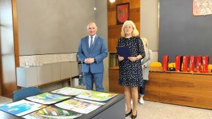 wręczenie nagród w konkursie w Pruszczu Gdańskim