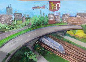 Międzyszkolny konkurs plastyczny „Pruszcz Gdański – wizja przyszłości”