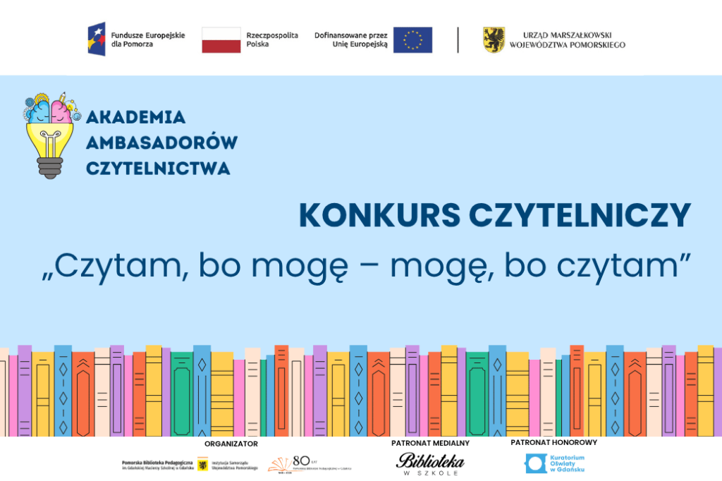 Konkurs Czytelniczy "Czytam, bo mogę - mogę, bo czytam"