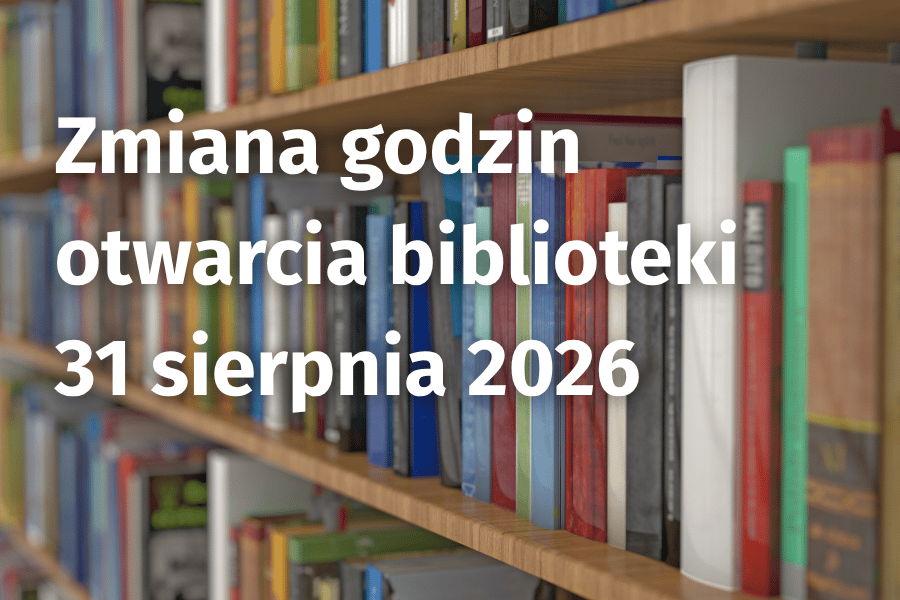 zmiana godzin otwarcia